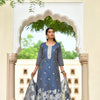 MEHER KURTA SET - NAVY