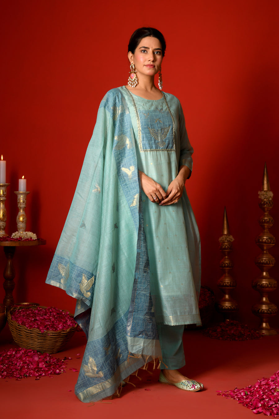 NEEL KURTA SET