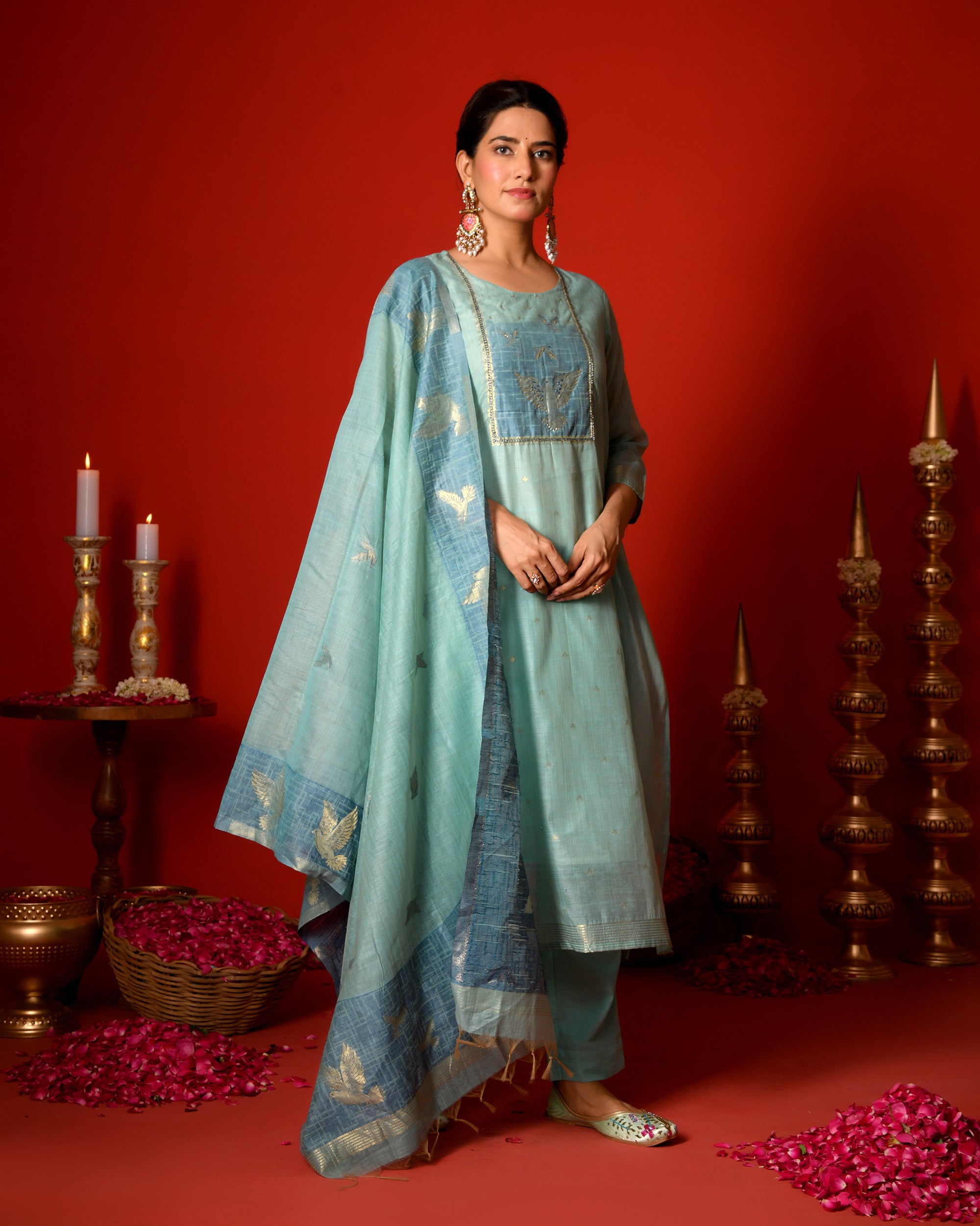 NEEL KURTA SET