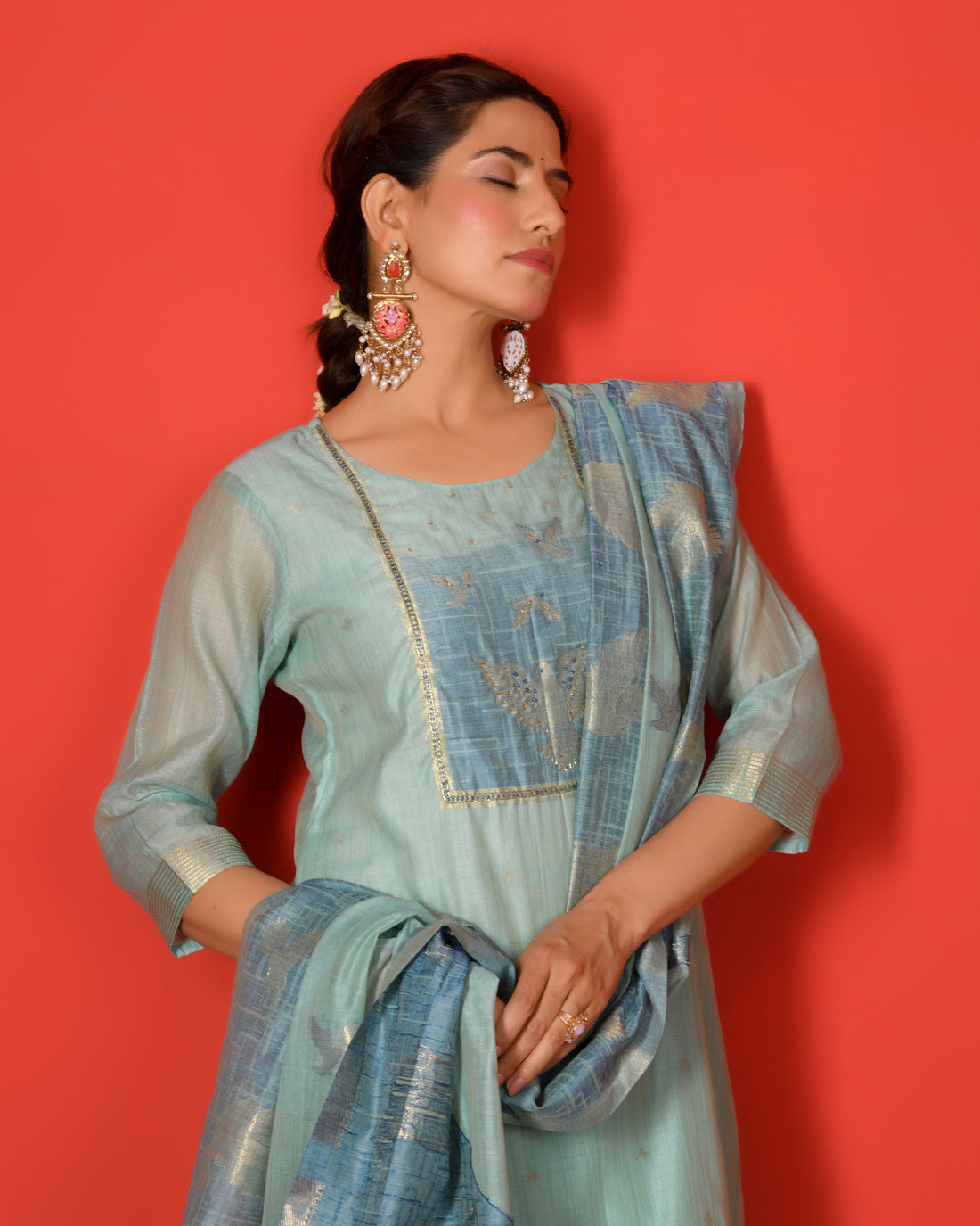 NEEL KURTA SET