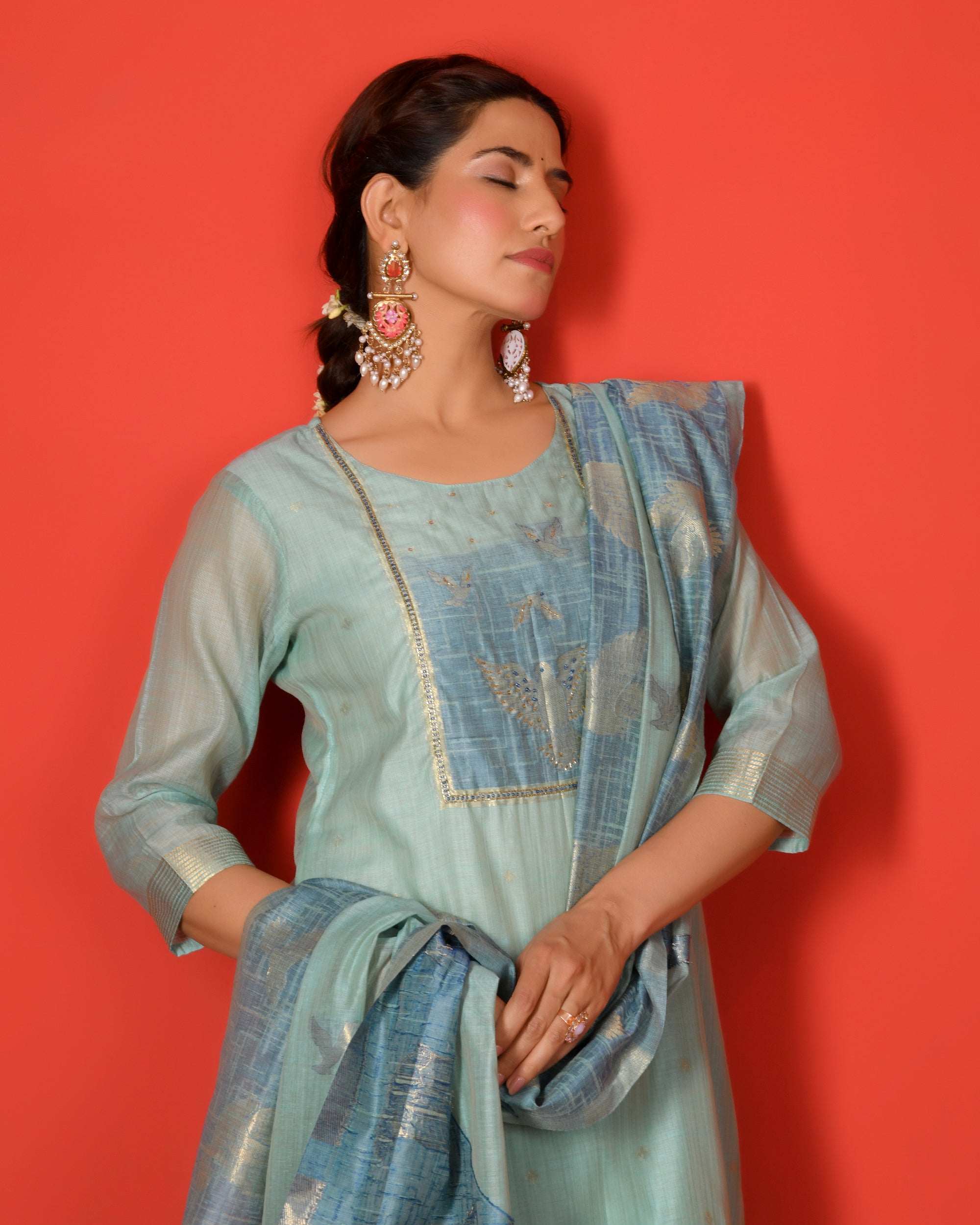 NEEL KURTA SET