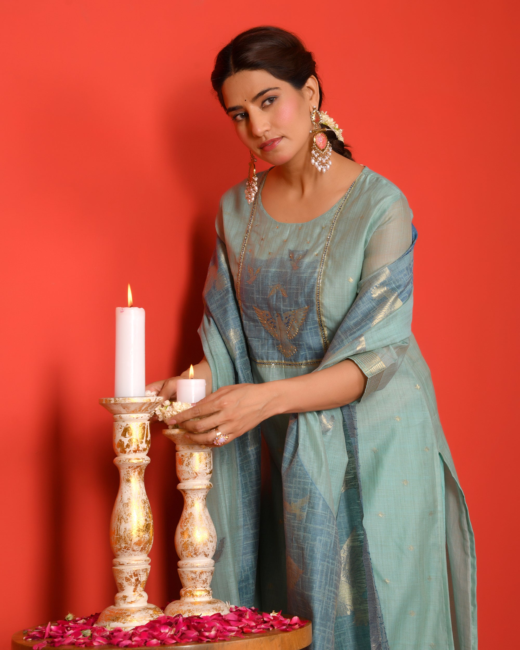 NEEL KURTA SET