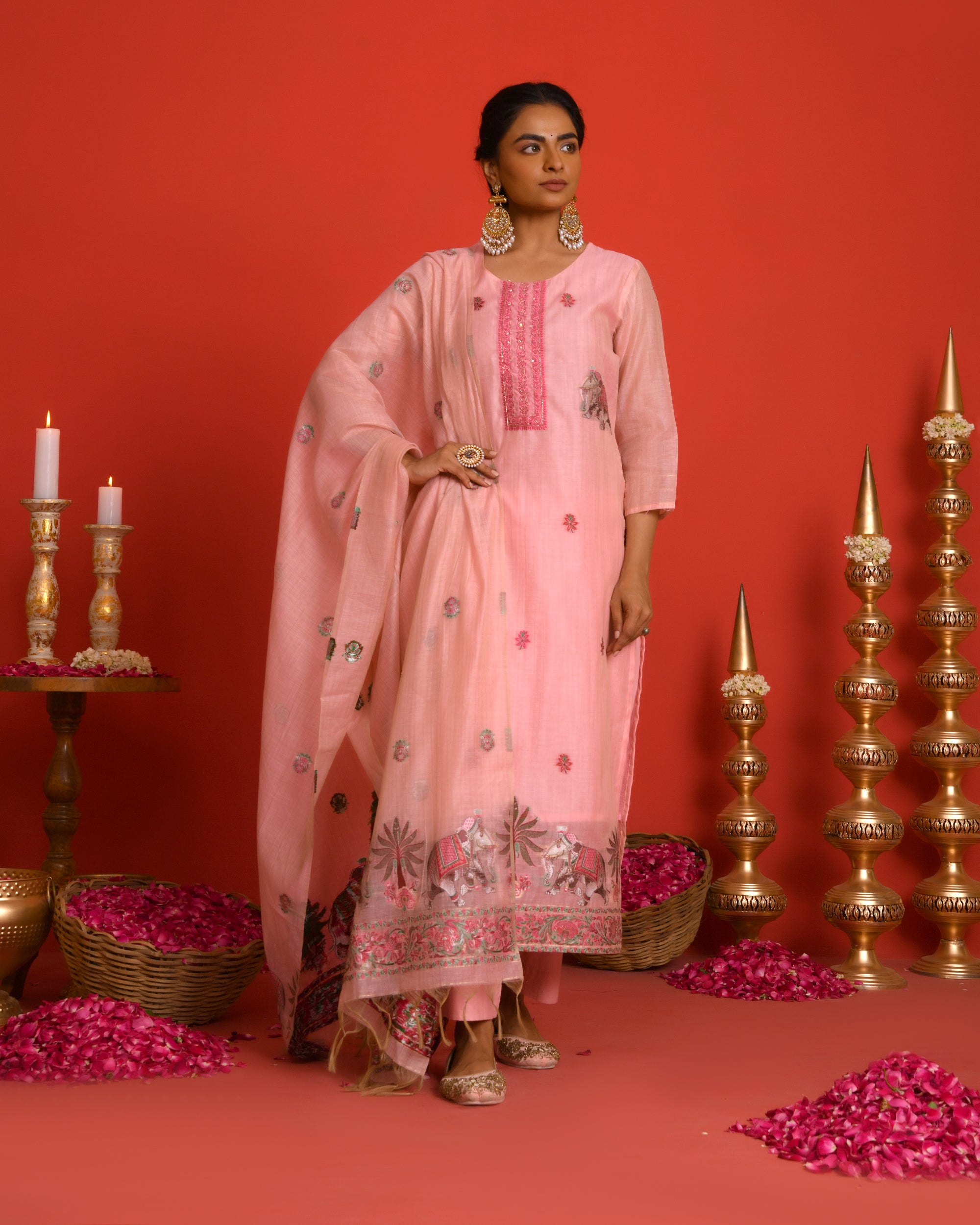 Gajvan Kurta Set