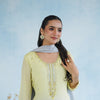 Zoya — Ombre Mirror Work Chinnon Palazzo Set