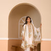 Suhani Ivory Floral Handblock Printed Cotton Kurta Set